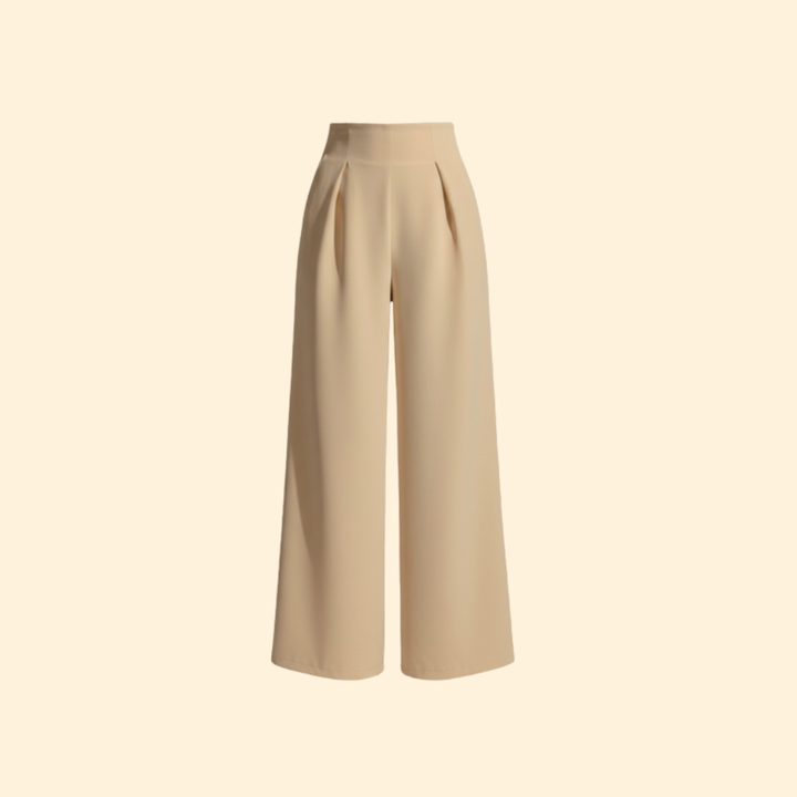 Women's Fashionable Pleated Trousers