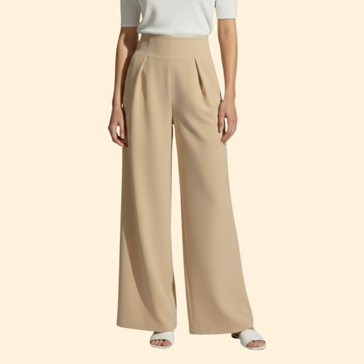Women's Fashionable Pleated Trousers