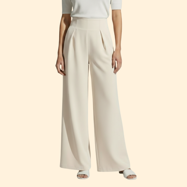 Women's Fashionable Pleated Trousers