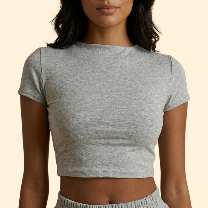 Women's Casual Crop Top & Shorts