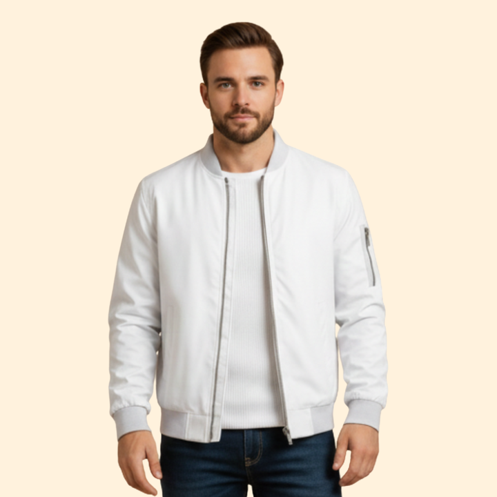 Men’s Modern Bomber Jacket