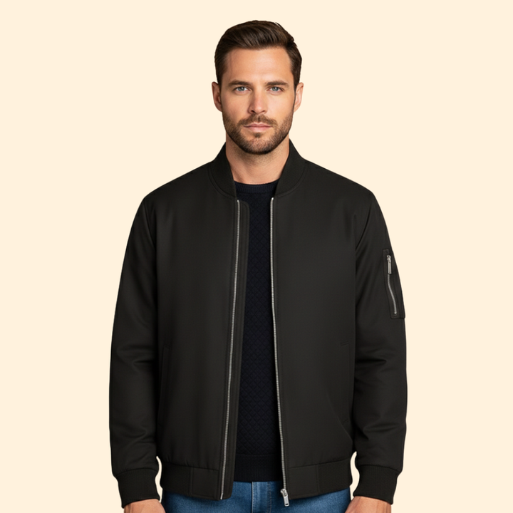 Men’s Modern Bomber Jacket