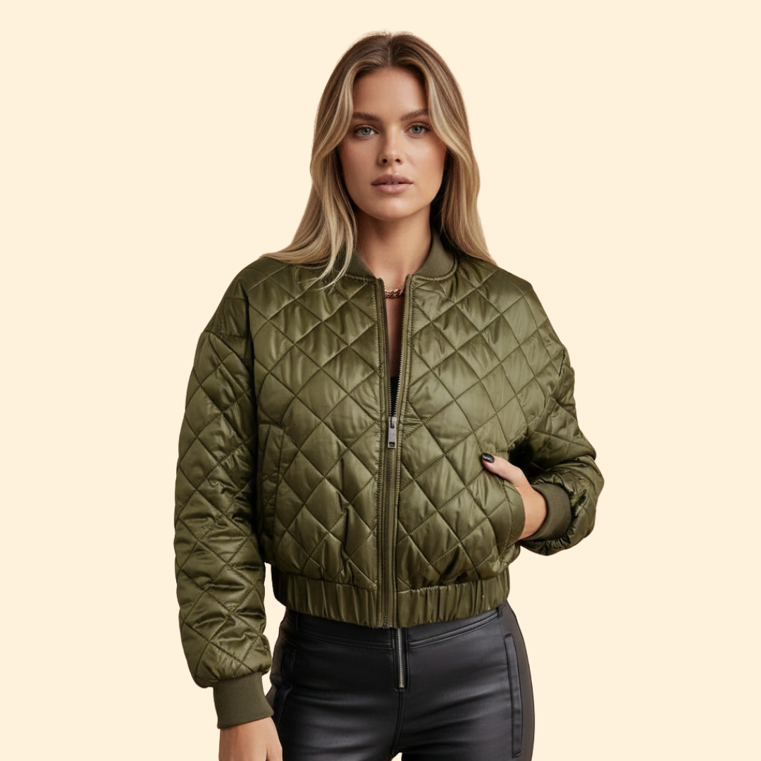 Women’s Padded Bomber Jacket