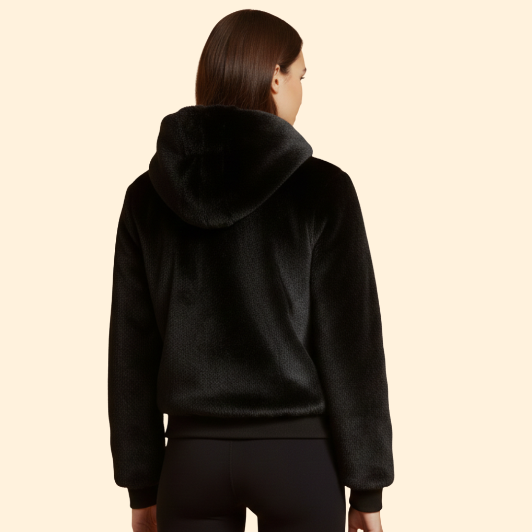 Women’s Faux Fur Bomber Jacket