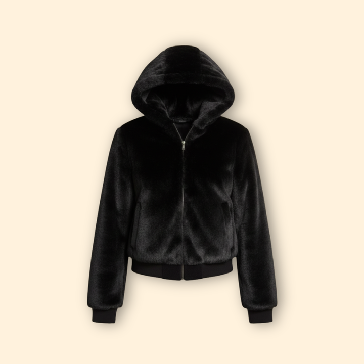 Women’s Faux Fur Bomber Jacket