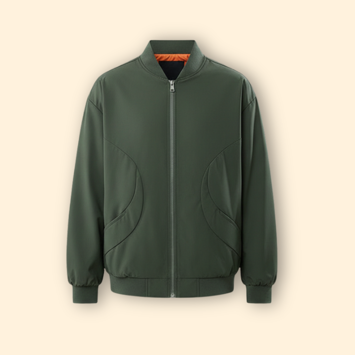 Men’s Clean Cut Bomber Jacket