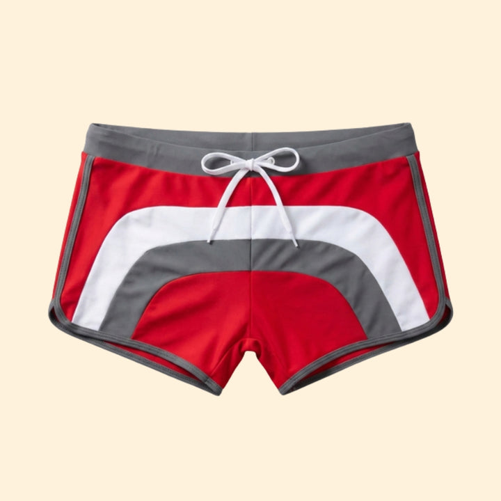 Men's Color Block Swim Shorts