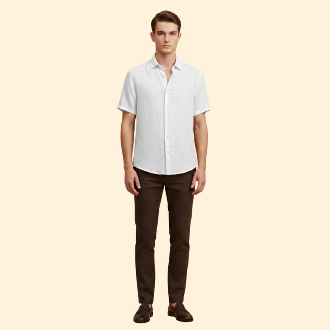Men's Relaxed Fit Button Shirt