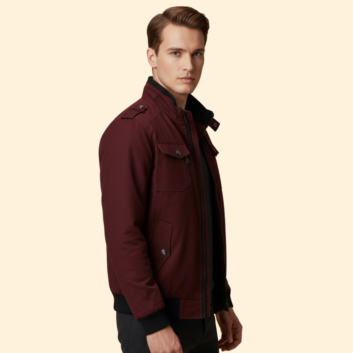 Men’s Relaxed Bomber Jacket