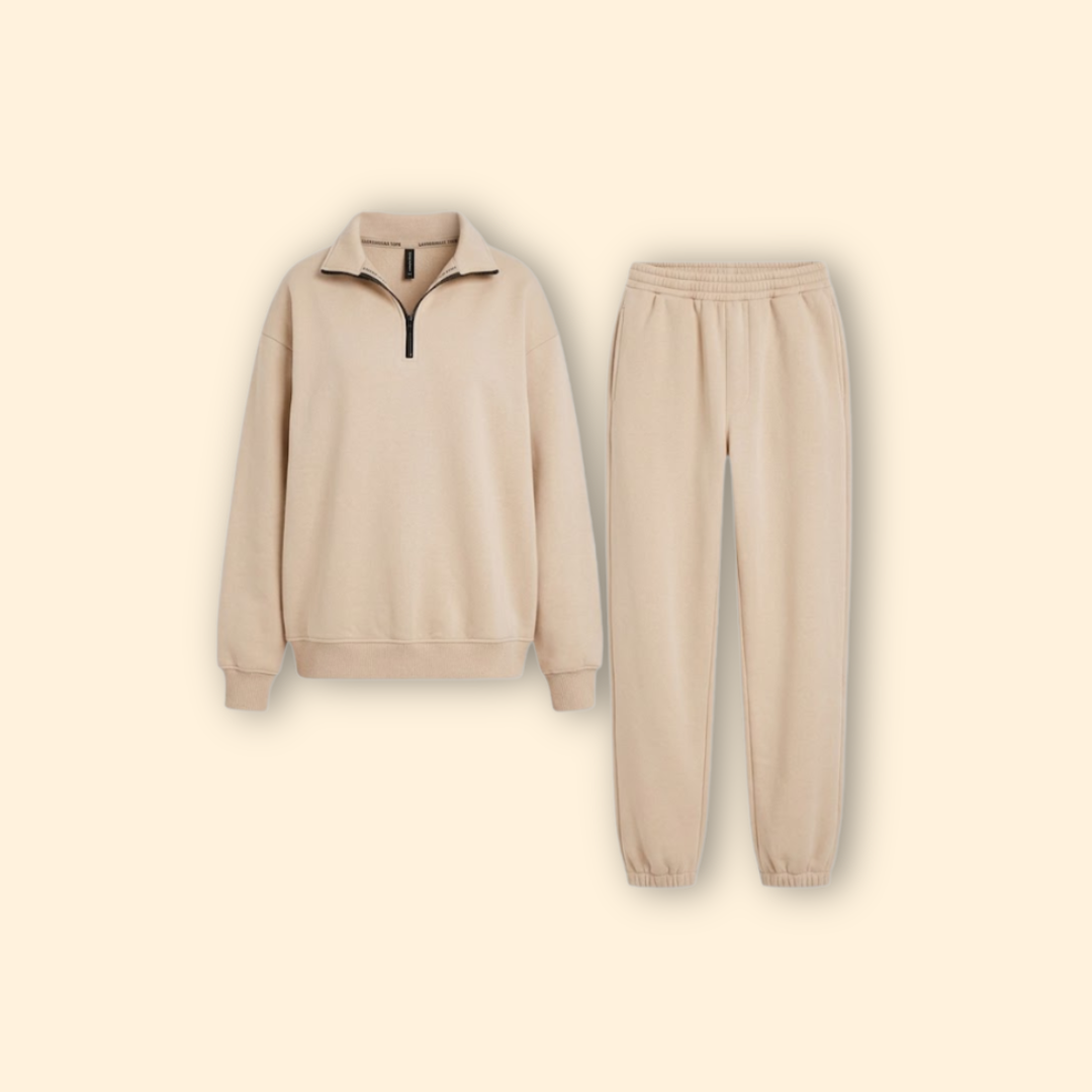 Modern Half Zip Tracksuit