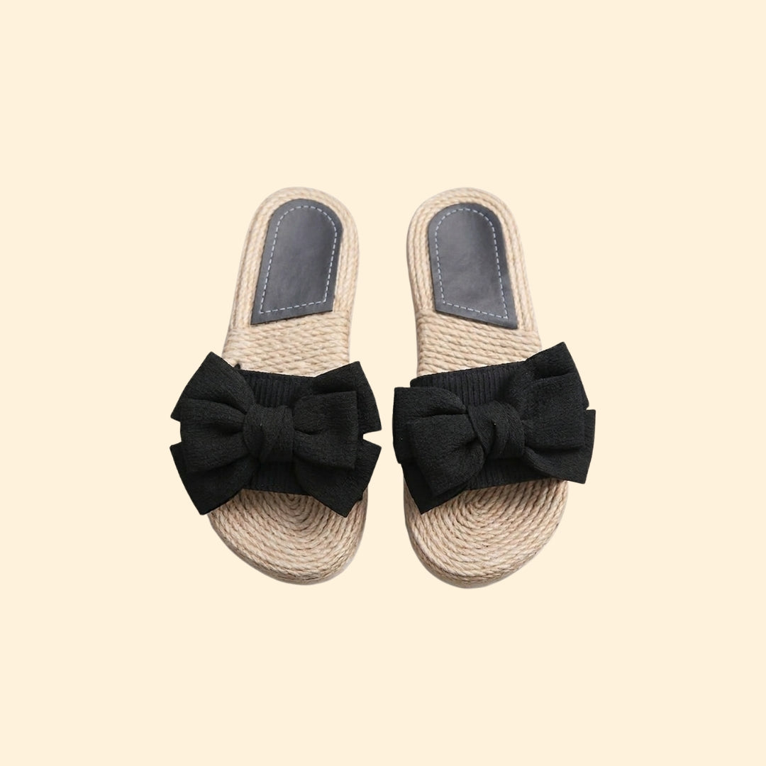 Women's Bow Flat Sandals