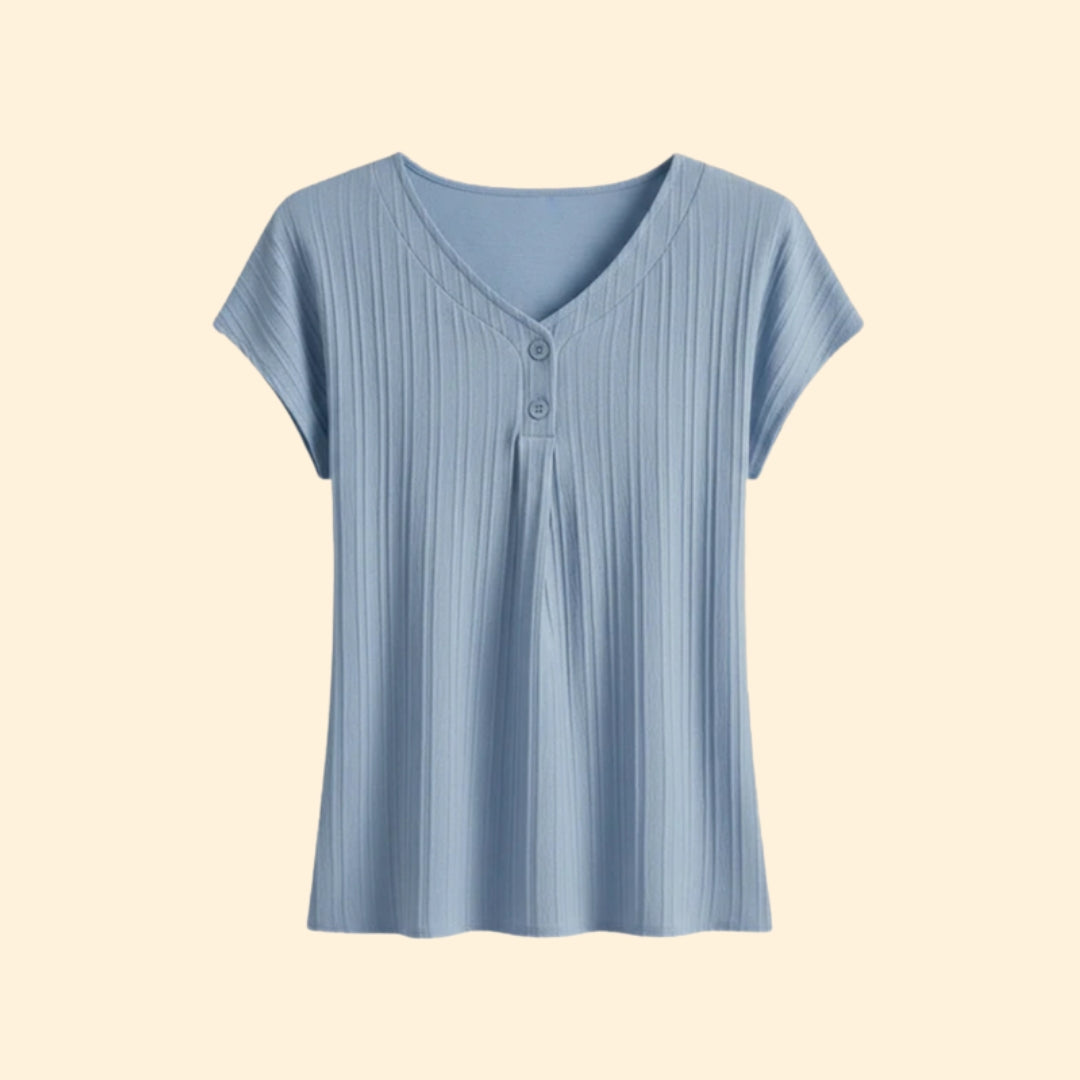 Women's Button Front Tee