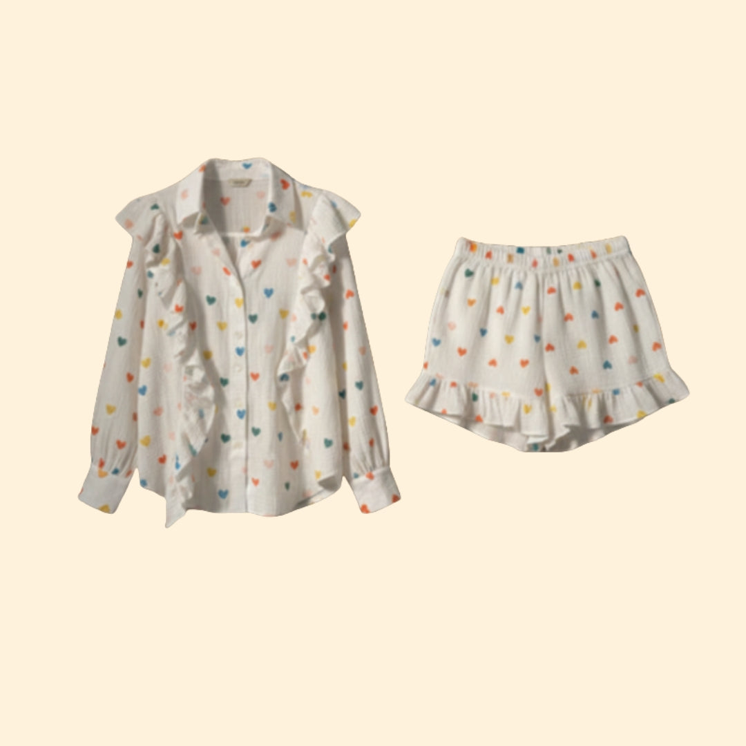 Women's Casual Heart Outfit
