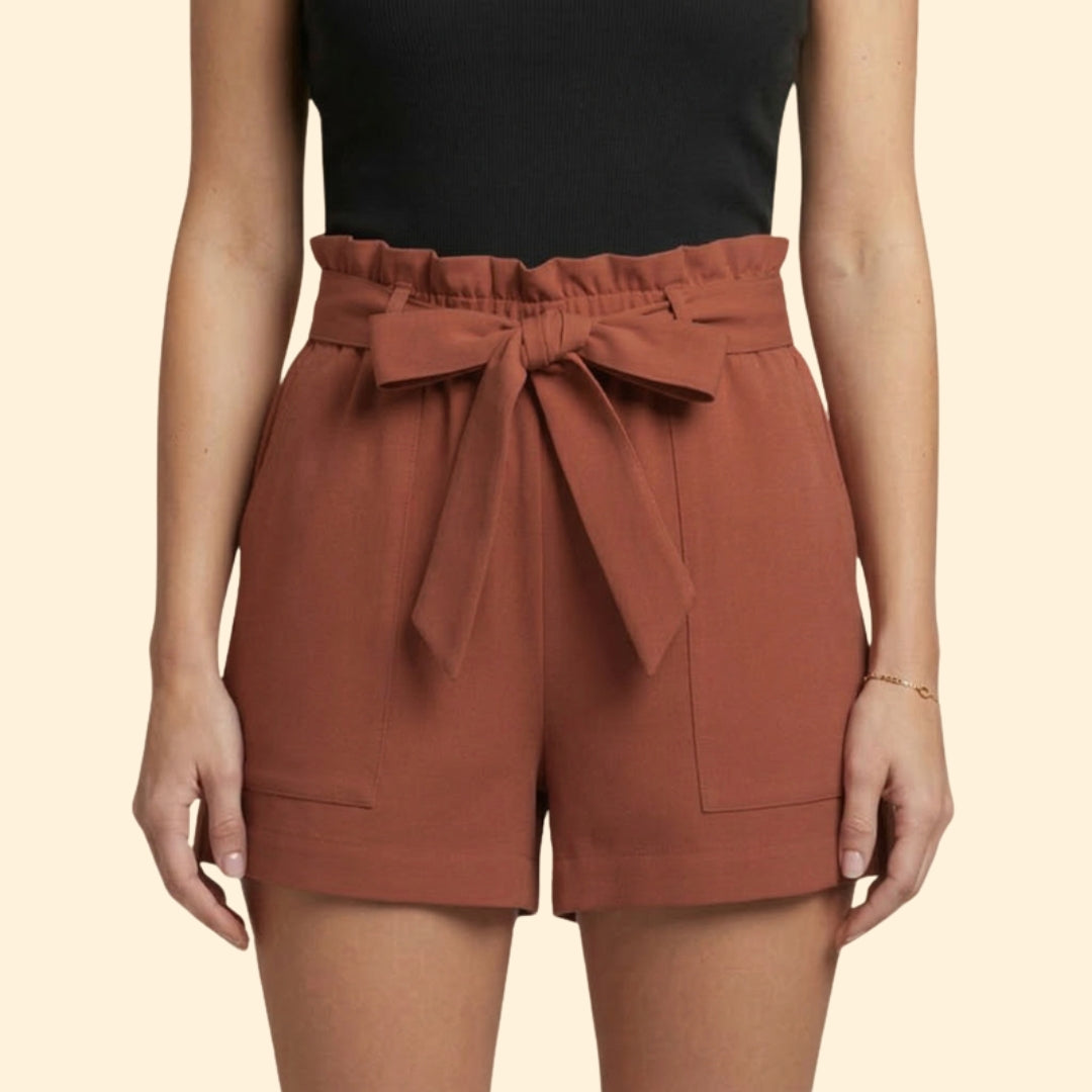 Women's Chic Tie Shorts