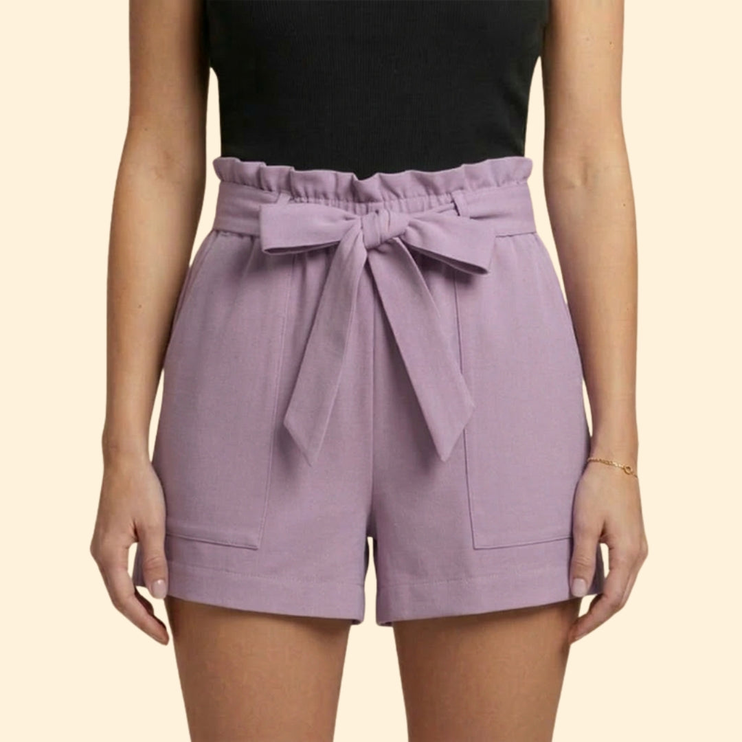 Women's Chic Tie Shorts