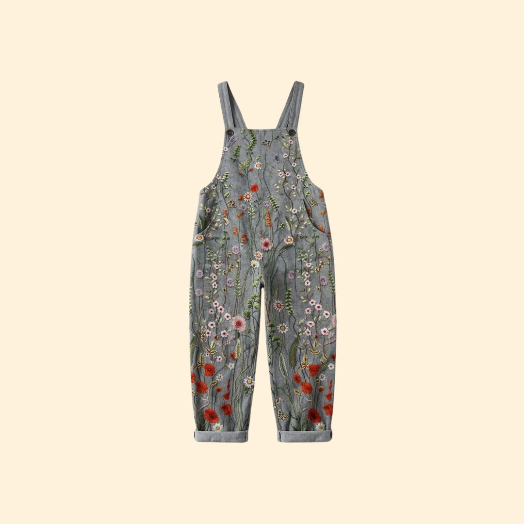 Women's Printed Comfortable Dungarees