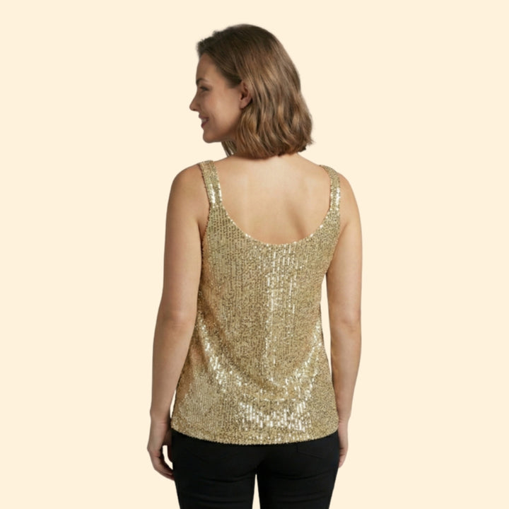 Women's Sparkling Sequin Top