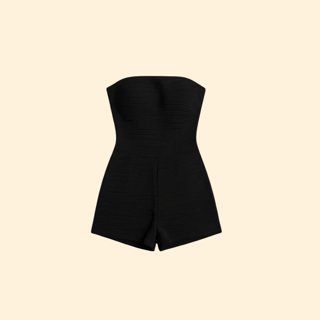 Women's Bodycon with Ruched Design and Elastic Fit