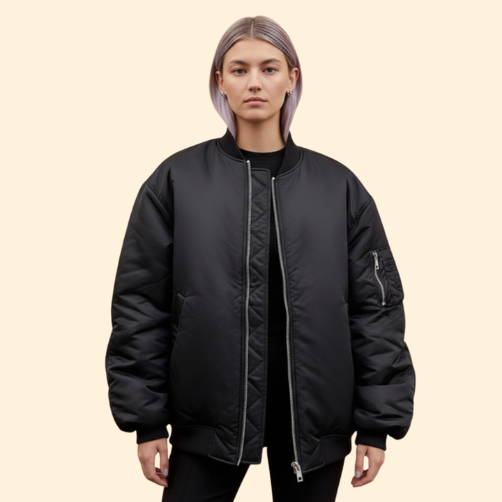 Women’s Oversized Bomber Jacket