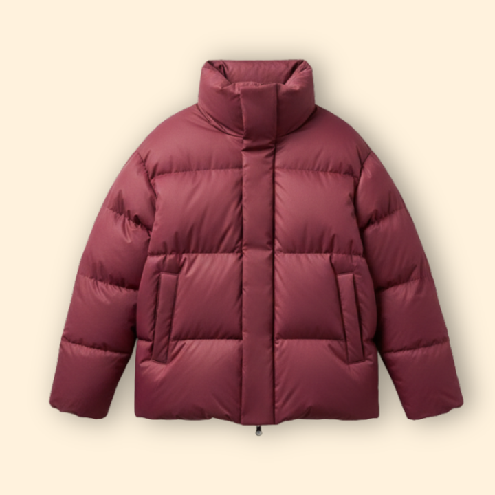 Women’s Quilted Jacket High Collar Line